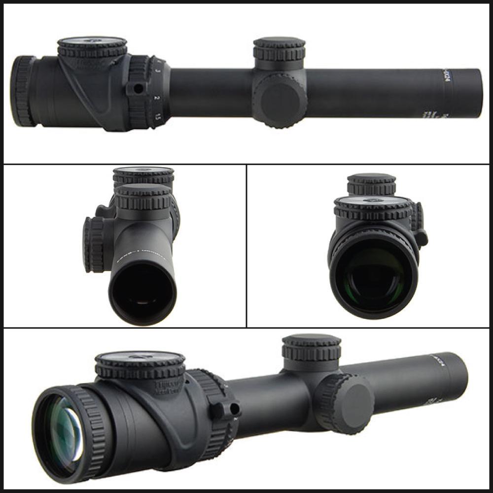 Trijicon AccuPoint 1-6x24 30mm Tube Riflescope MIL-DOT Crosshair with Green Dot-Tactical Source LLC