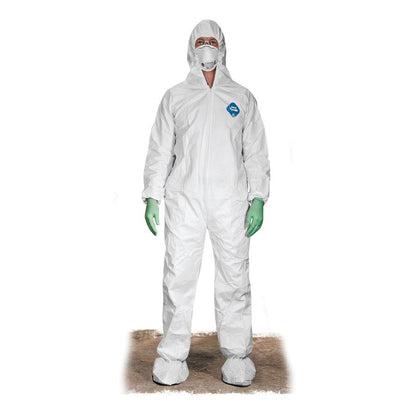 Tyvek Coverall Full Suit with Hood and Boots-Tactical Source LLC