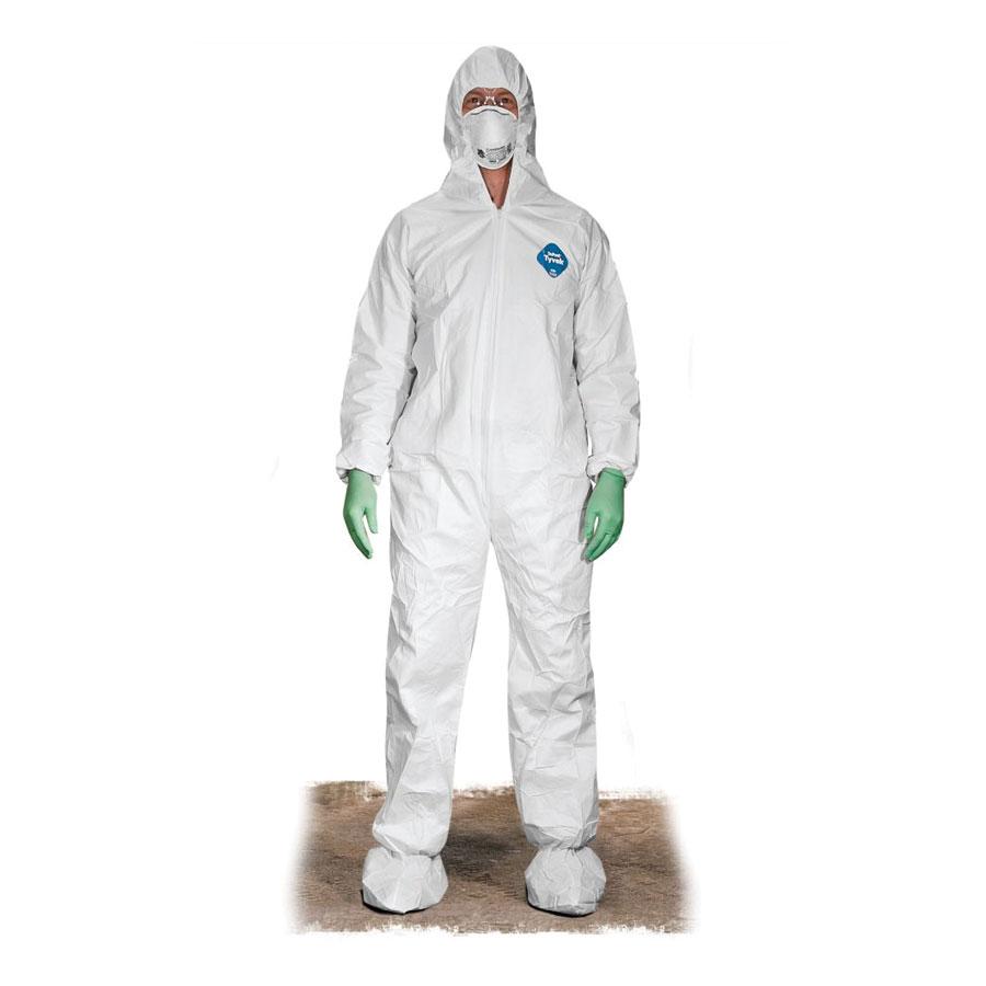 Tyvek Coverall Full Suit with Hood and Boots-Tactical Source LLC