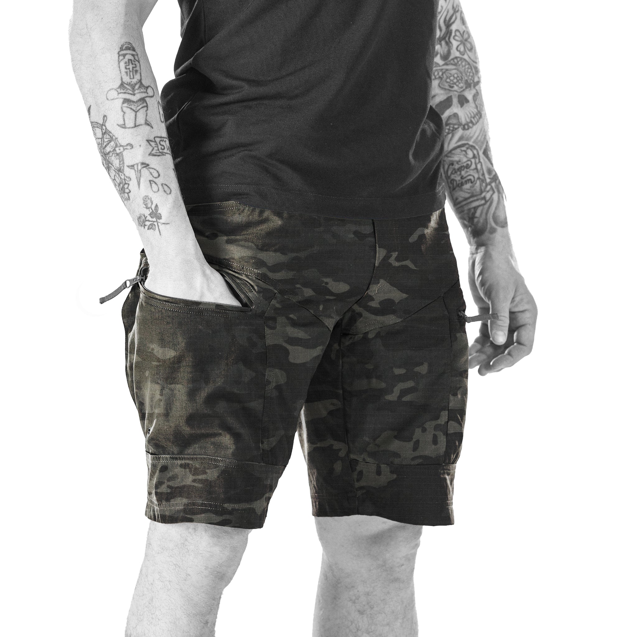 UF Pro P-40 Ranger Tactical Shorts Multicam Black-Tactical Source LLC