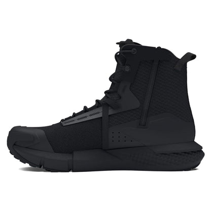 Under Armour Charged Valsetz Zip Boot Black/Jet Gray-Tactical Source LLC