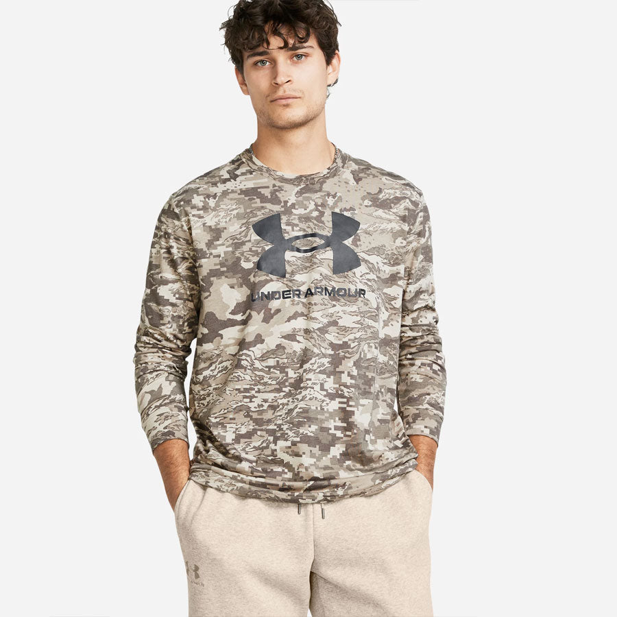 Under Armour Men's UA ABC Camo Long Sleeve Brown-Tactical Source LLC