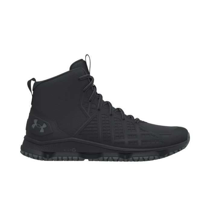 Under Armour Micro G Strikefast Mid Tactical Shoes Black-Tactical Source LLC