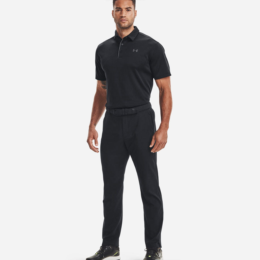 Under Armour Tech Polo Shirt Black-Tactical Source LLC