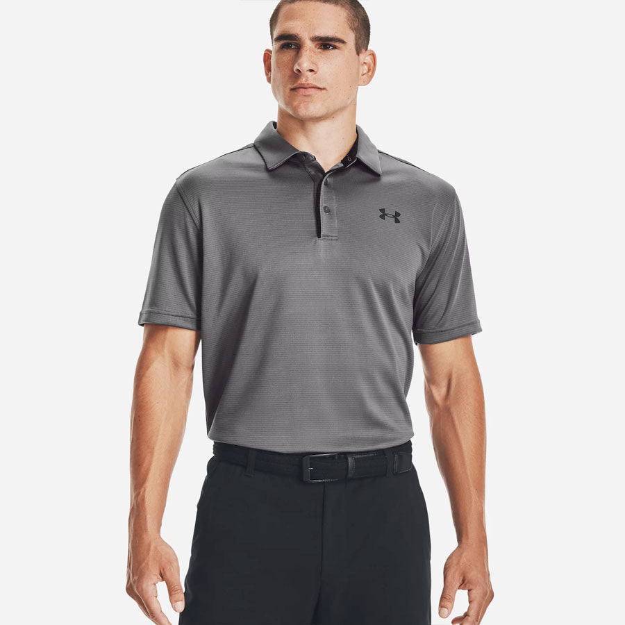 Under Armour Tech Polo Shirt Graphite-Tactical Source LLC