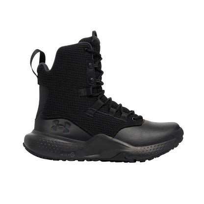 Under Armour Women's Micro G Stellar 8 Inch - Black-Tactical Source LLC