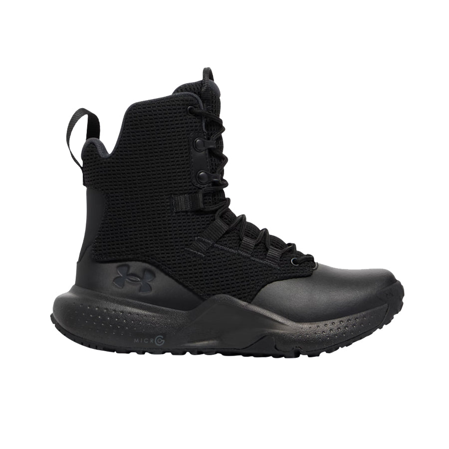 Under Armour Women's Micro G Stellar 8 Inch - Black-Tactical Source LLC