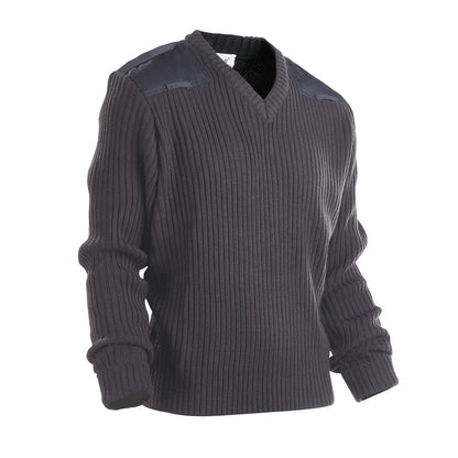 Ventura Tactical Systems Commando V Neck Acrylic Wool Sweater-Tactical Source LLC