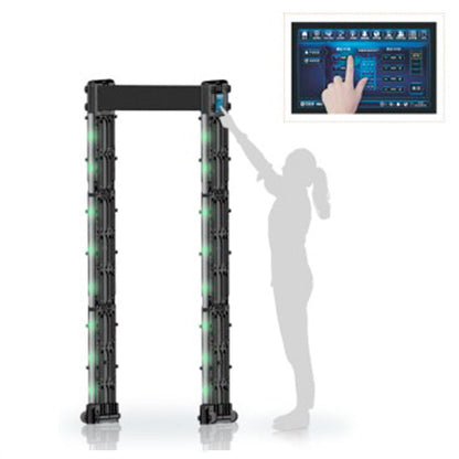 Ventura Tactical Systems Portable Waterproof Walk Through Metal Detector-Tactical Source LLC