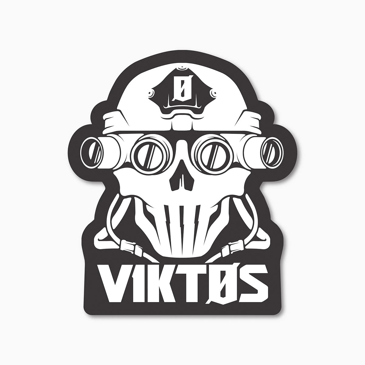 VIKTOS 3 Inches Four Eyes Sticker White-Tactical Source LLC