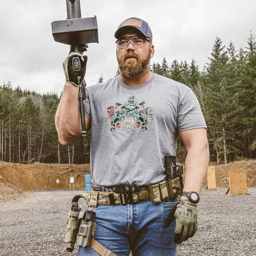 VIKTOS AFT Tee Ash Heather-Tactical Source LLC