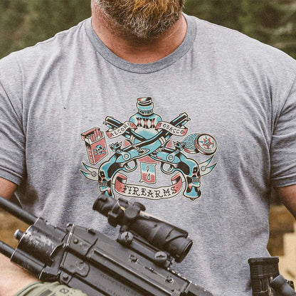 VIKTOS AFT Tee Ash Heather-Tactical Source LLC