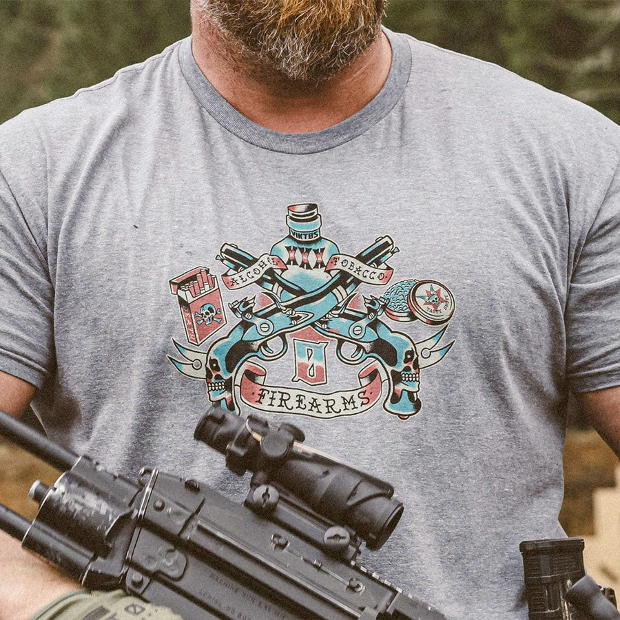 VIKTOS AFT Tee Ash Heather-Tactical Source LLC