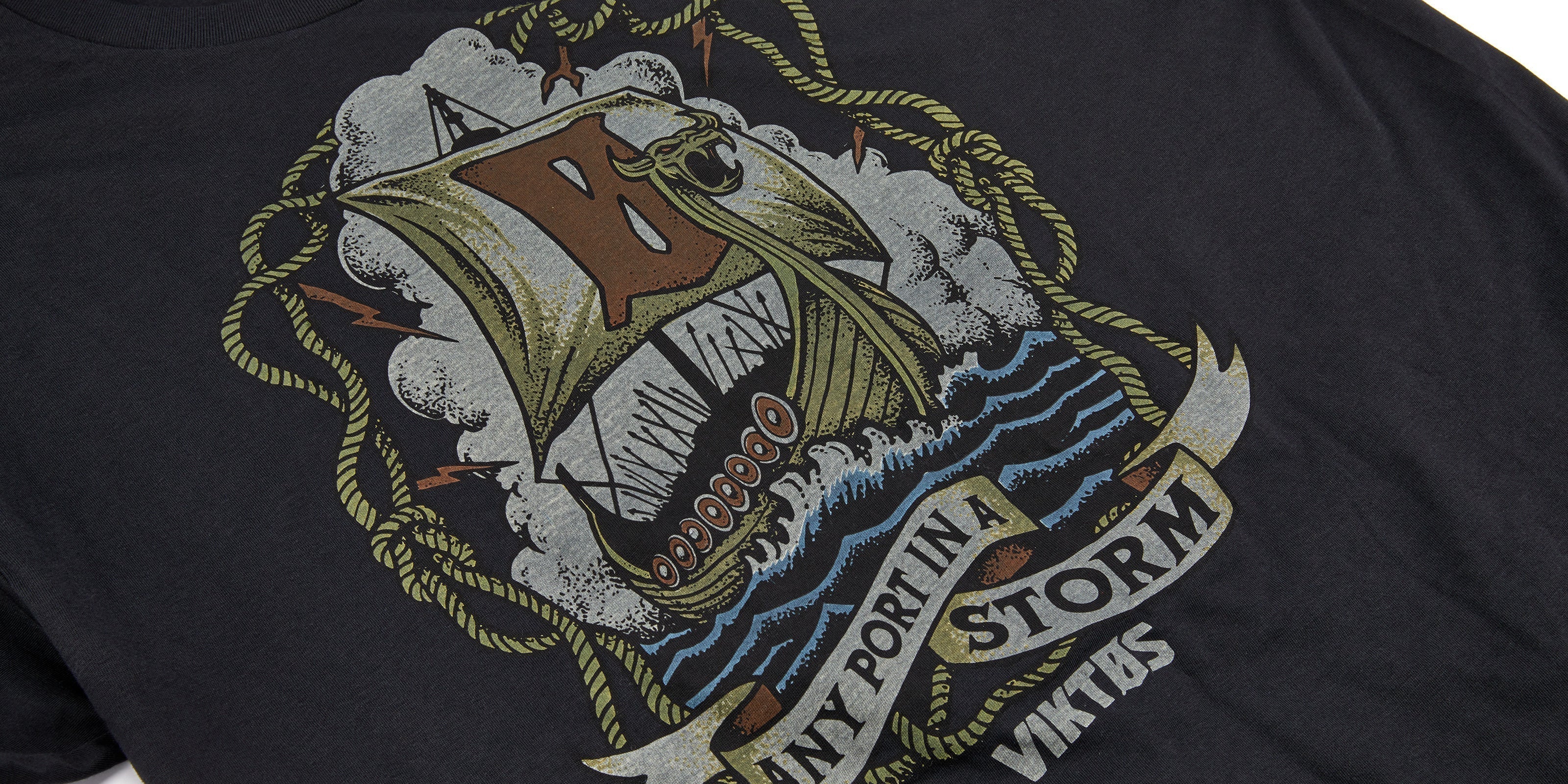 VIKTOS Any Port Tee Black-Tactical Source LLC