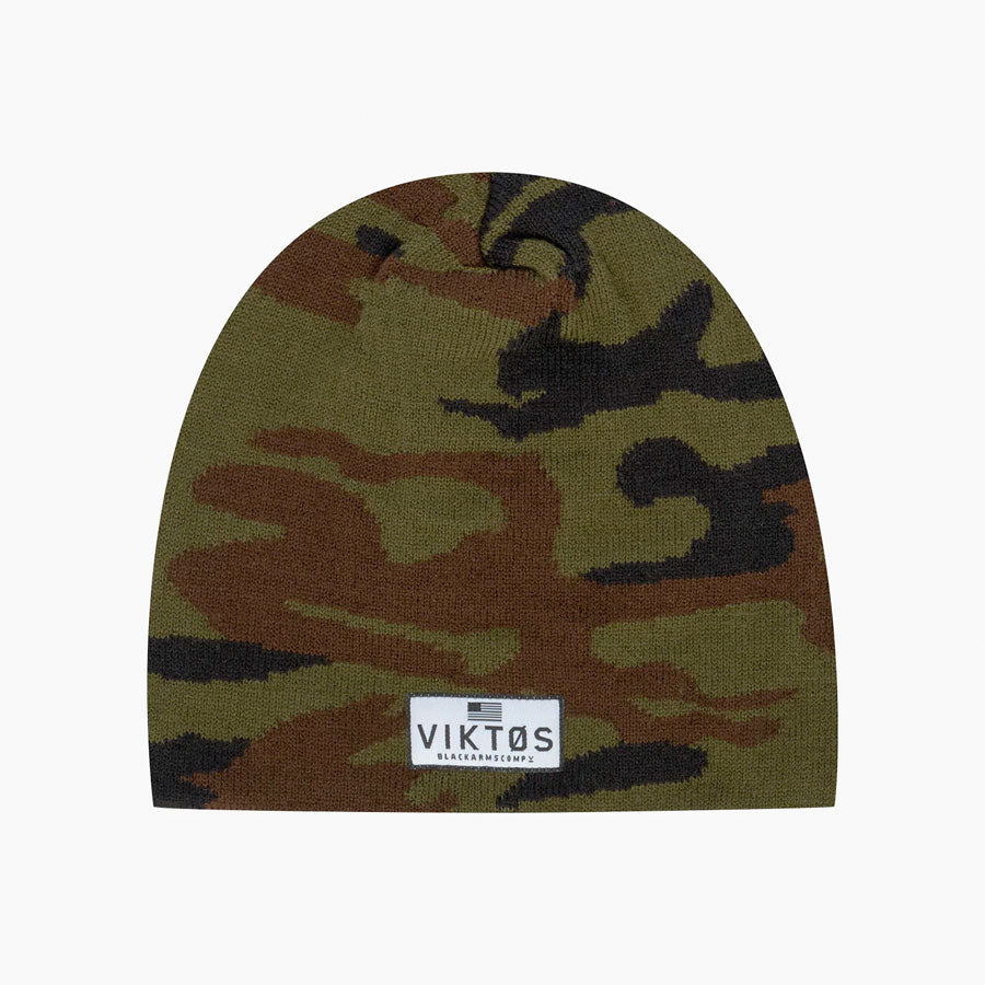 VIKTOS Archetype Beanie Woodland Camo-Tactical Source LLC