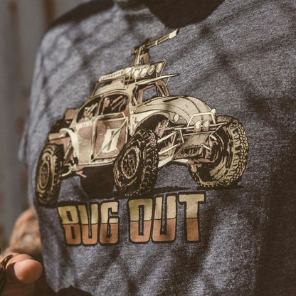 VIKTOS Big Time Bug Out Tee Charcoal Heather-Tactical Source LLC