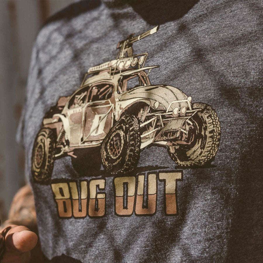 VIKTOS Big Time Bug Out Tee Charcoal Heather-Tactical Source LLC
