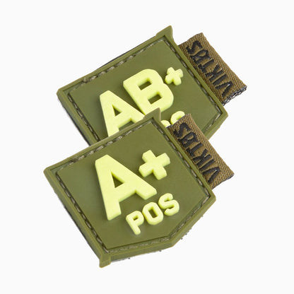 VIKTOS Bloodtype Mini Moralpha Patches-Tactical Source LLC