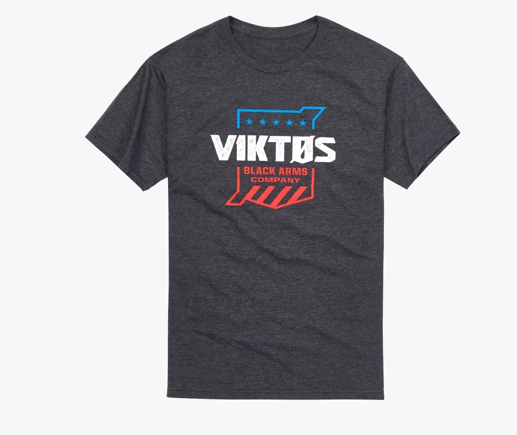 VIKTOS Brazen Shield Tee Charcoal Heather-Tactical Source LLC