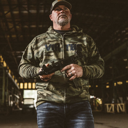 VIKTOS Burnished Hoodie Woodland Camo-Tactical Source LLC