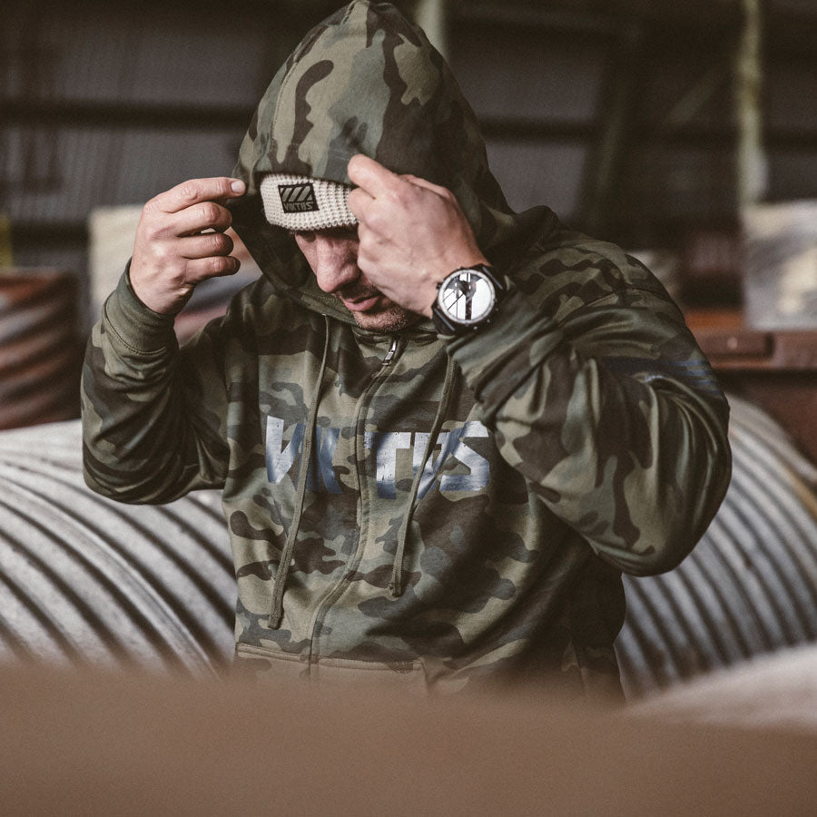 VIKTOS Burnished Hoodie Woodland Camo-Tactical Source LLC