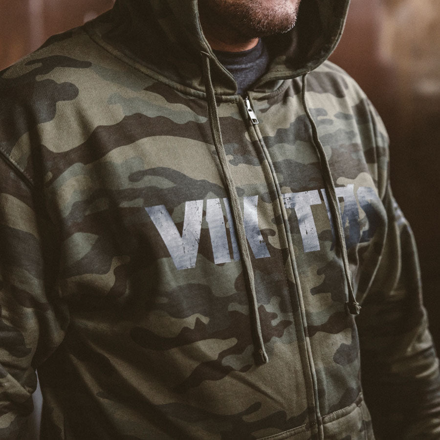 VIKTOS Burnished Hoodie Woodland Camo-Tactical Source LLC