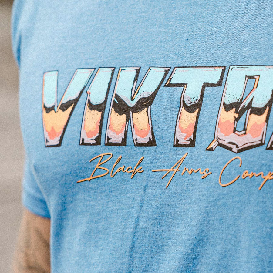 VIKTOS Eighty Four Tee Blue Heather-Tactical Source LLC