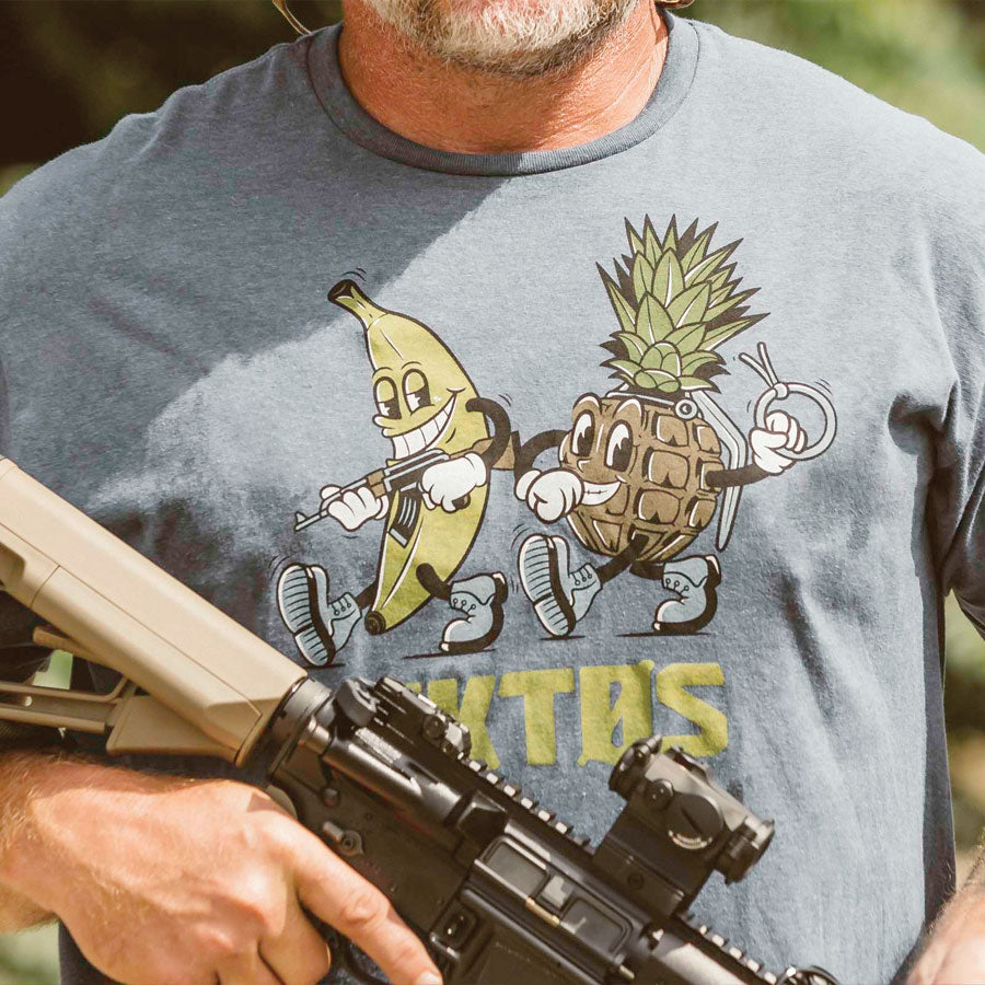 VIKTOS Forbidden Fruit Tee Charcoal Heather-Tactical Source LLC