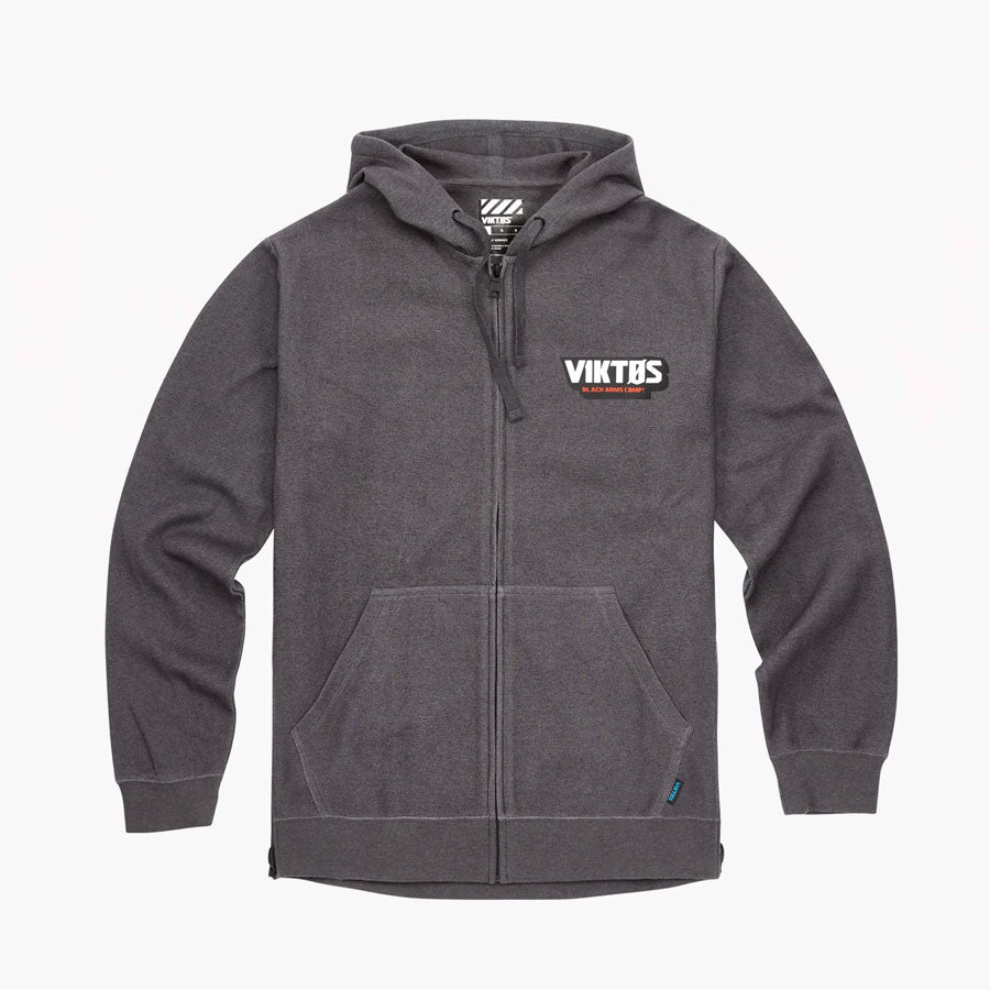 VIKTOS Gunvent Stickup Hoodie Dark Grey Heather-Tactical Source LLC