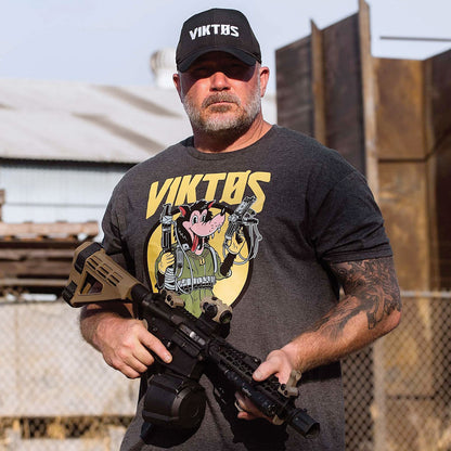 VIKTOS Huff & Puff Tee Charcoal Heather-Tactical Source LLC