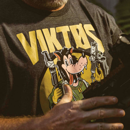 VIKTOS Huff & Puff Tee Charcoal Heather-Tactical Source LLC