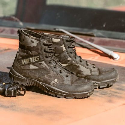 VIKTOS Johnny Combat MC Boot Multicam Black-Tactical Source LLC
