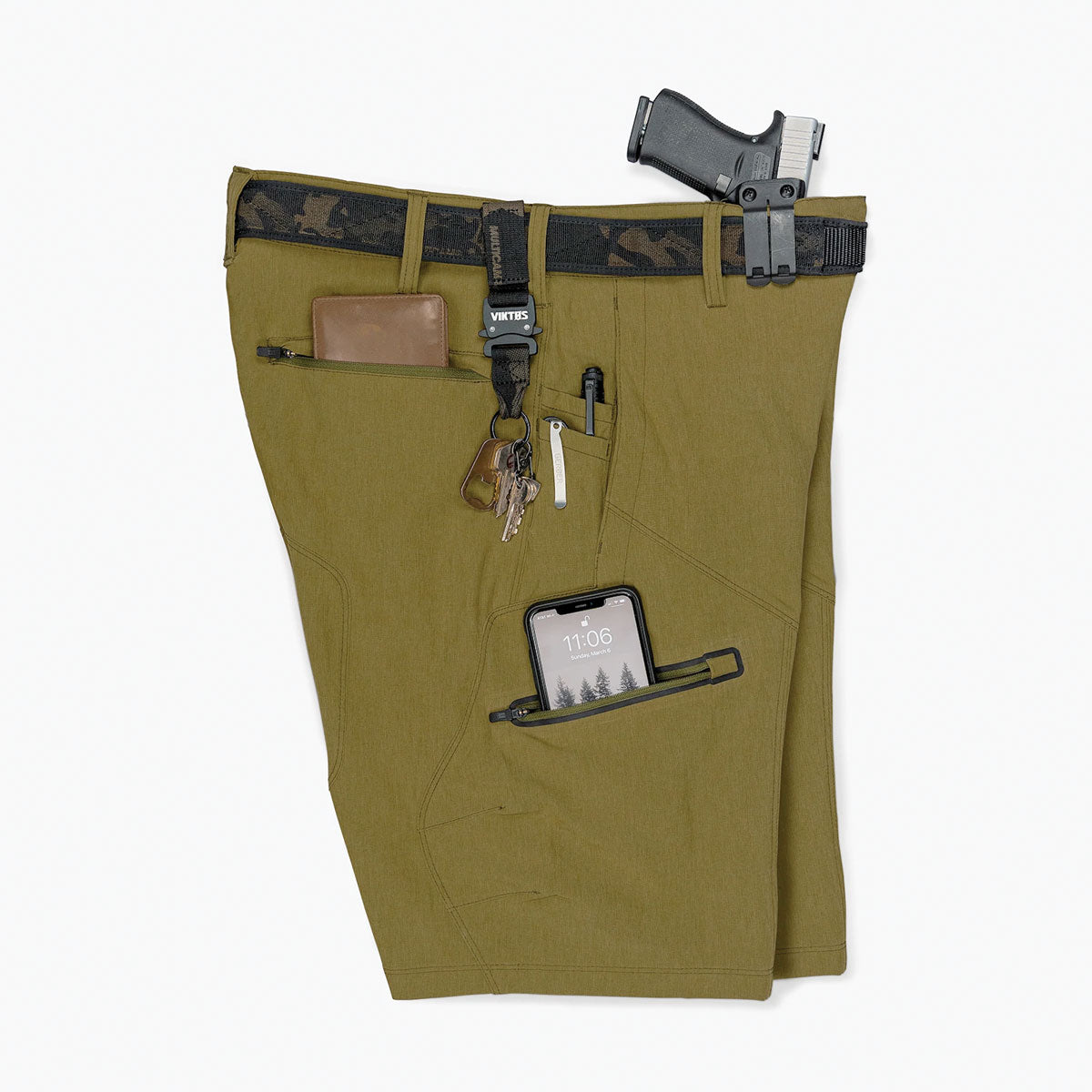 VIKTOS Kadre XP Shorts Black-Tactical Source LLC