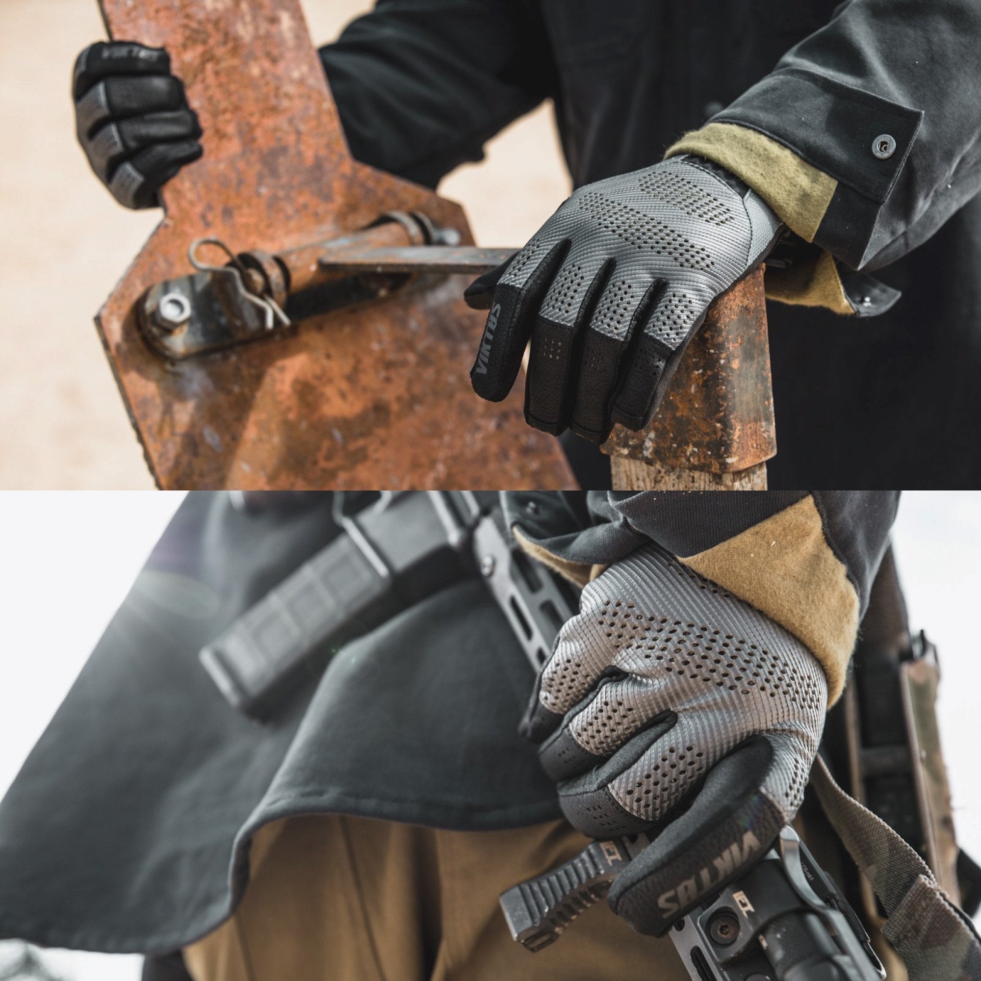 VIKTOS LEO Vented Duty Gloves Greyman-Tactical Source LLC