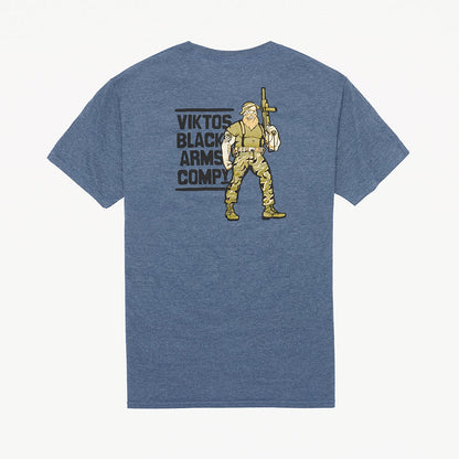 VIKTOS Lurp Tee Navy Heather-Tactical Source LLC