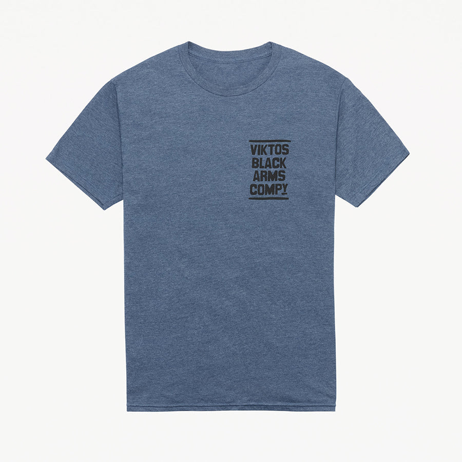 VIKTOS Lurp Tee Navy Heather-Tactical Source LLC