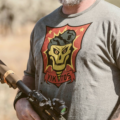 VIKTOS Mekong Tee Sage Black Heather-Tactical Source LLC
