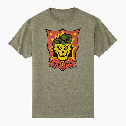 VIKTOS Mekong Tee Sage Black Heather-Tactical Source LLC