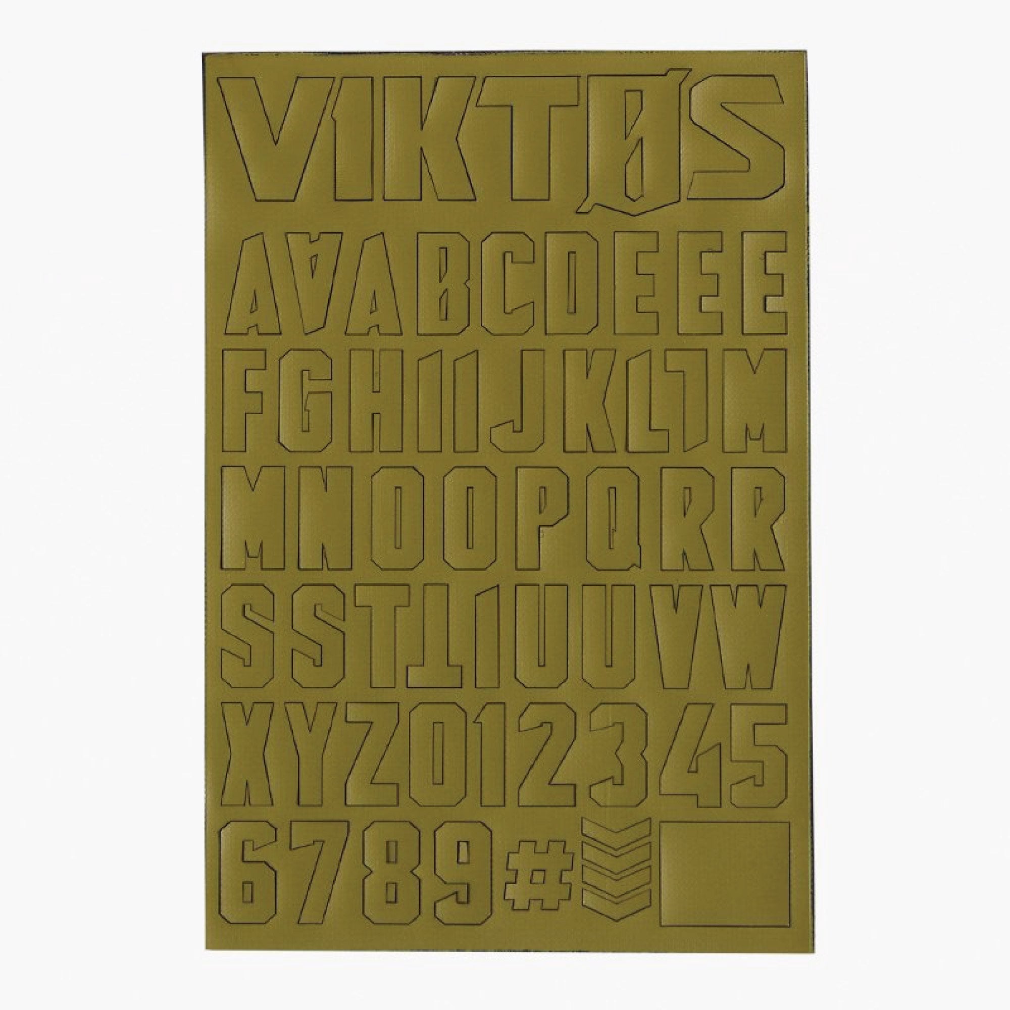 VIKTOS MORALPHABET Spartan-Tactical Source LLC