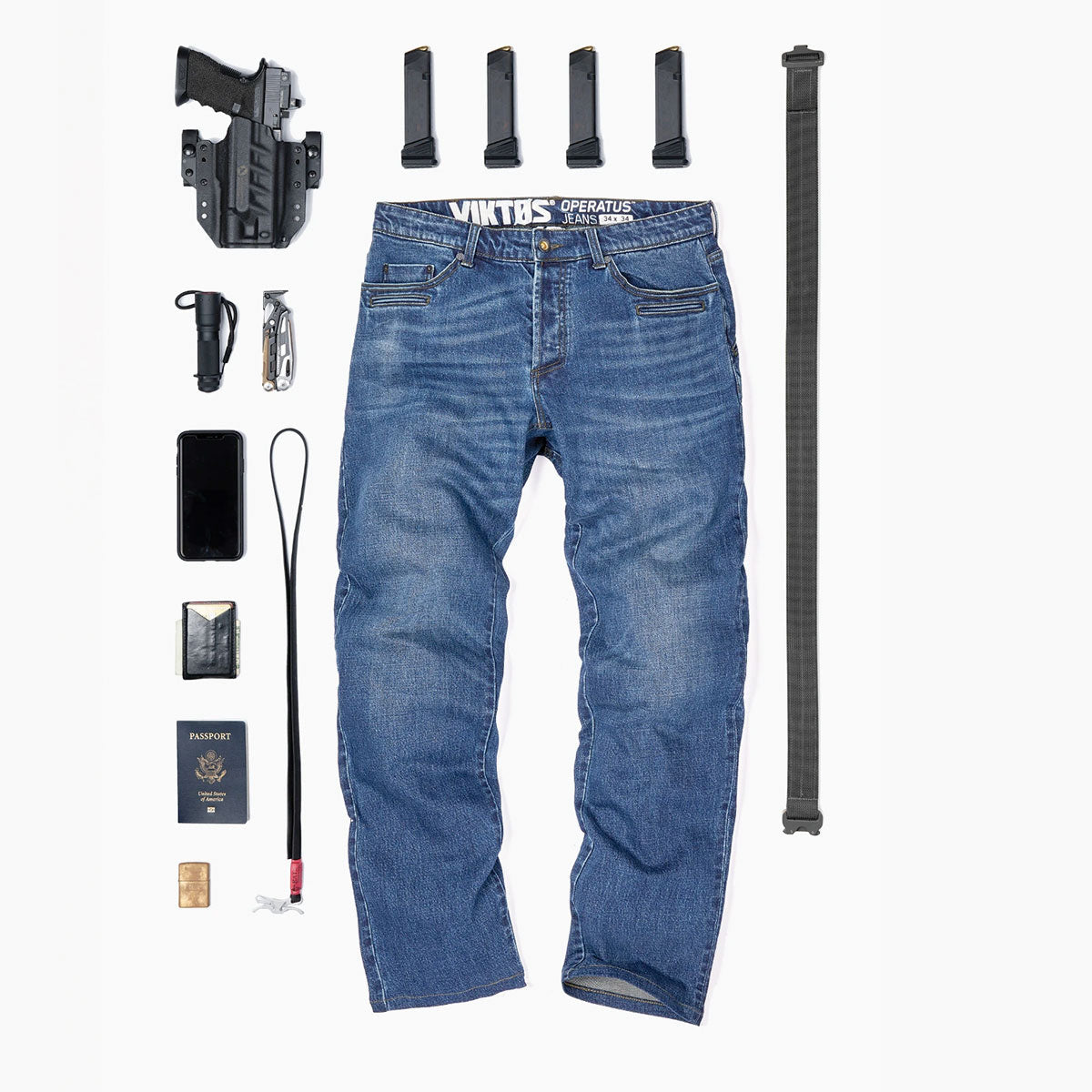 VIKTOS Operatus XP Tactical Denim Jean Nightfjall-Tactical Source LLC