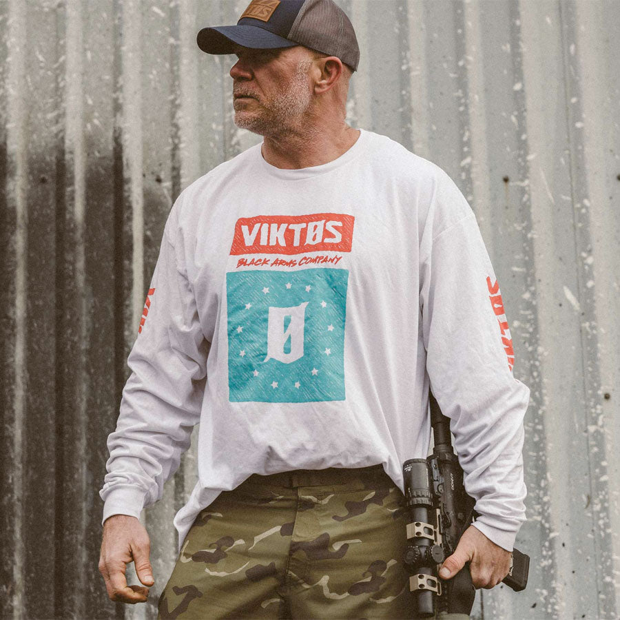 VIKTOS Patriot Block Long Sleeve Tee-Tactical Source LLC