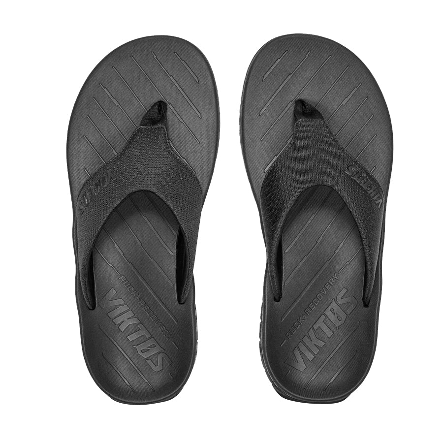 VIKTOS Ruck Recovery XC Sandals Black-Tactical Source LLC