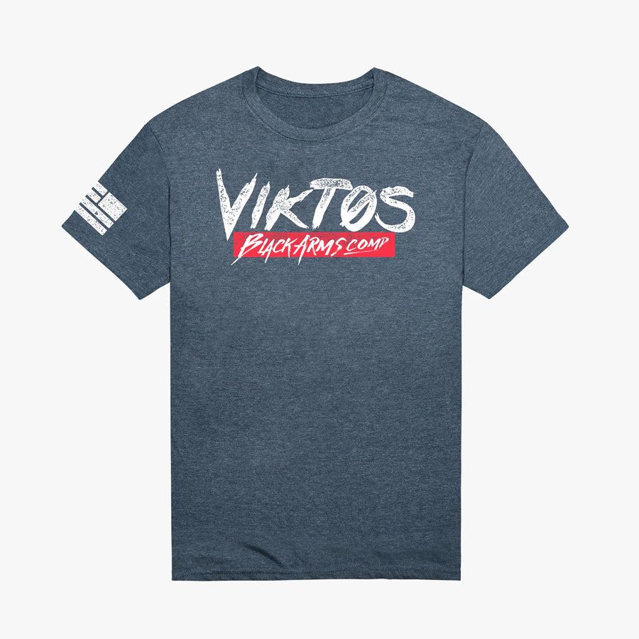 VIKTOS Scrawl Tee Navy Heather-Tactical Source LLC