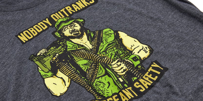 VIKTOS Sgt Safety Tee Charcoal Heather-Tactical Source LLC