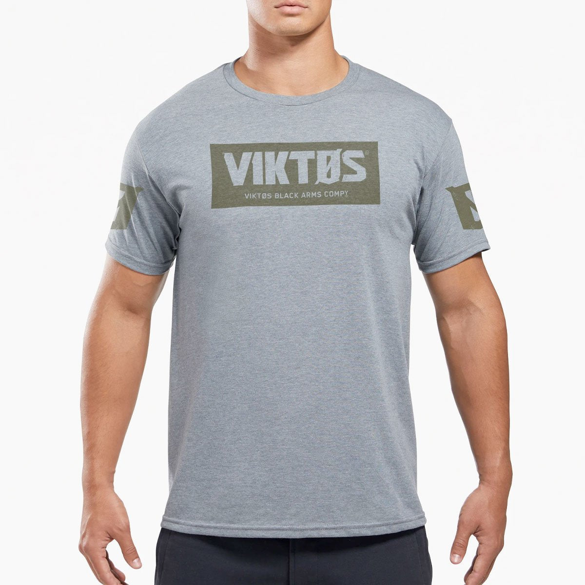 VIKTOS Shooter Tee Ash Heather-Tactical Source LLC