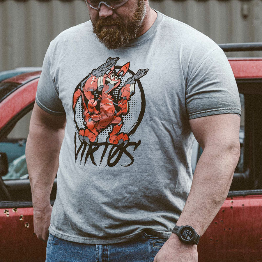 VIKTOS Smgeed Tee Charcoal Heather-Tactical Source LLC