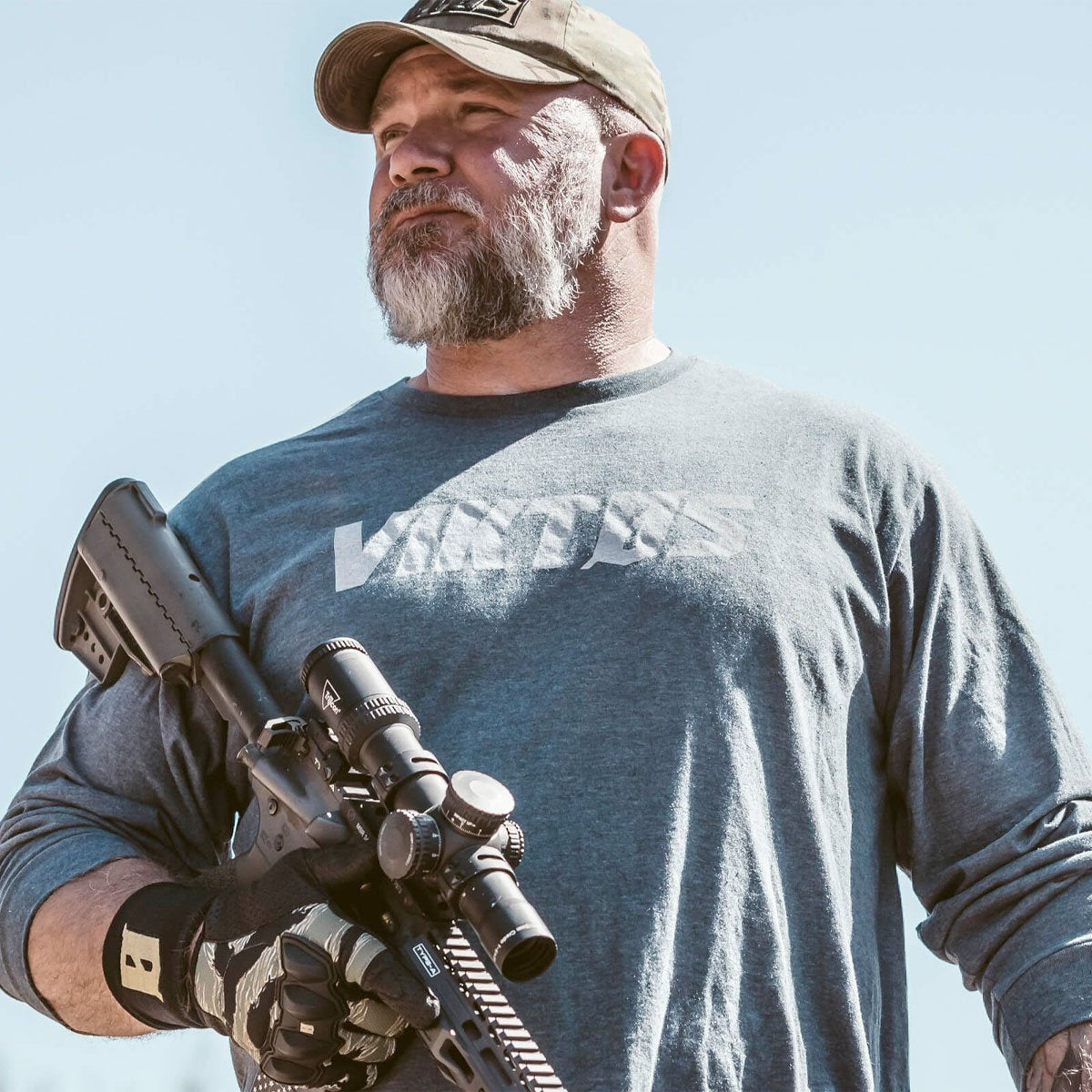 VIKTOS Tack LS Tee Atlantic Heather-Tactical Source LLC