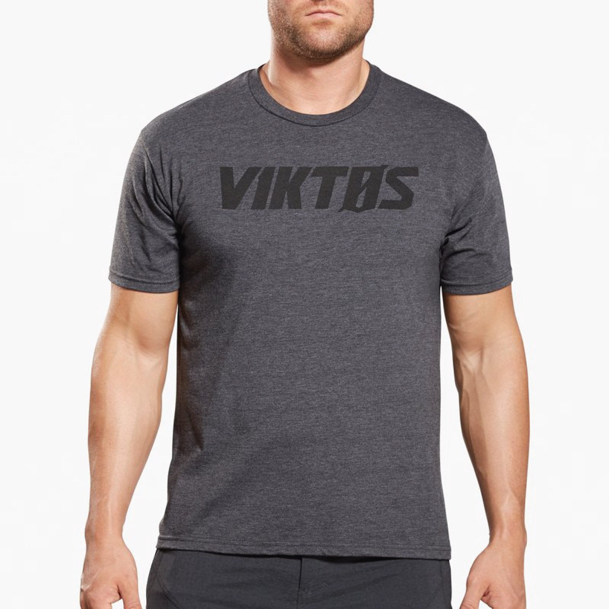 VIKTOS Tack Tee Charcoal Heather-Tactical Source LLC