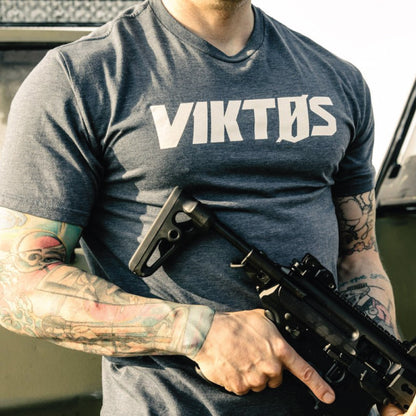 VIKTOS Tack Tee Navy Heather-Tactical Source LLC