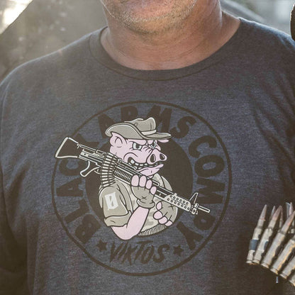 VIKTOS The Pig Tee Navy Heather-Tactical Source LLC